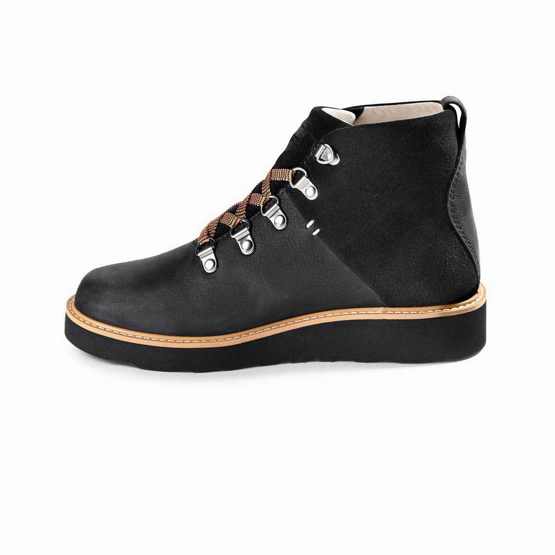 Kodiak - Women's Sauveur Alpine Wedge Boots (KD0A4TFRBLK) Snow Grip Casual Elegance