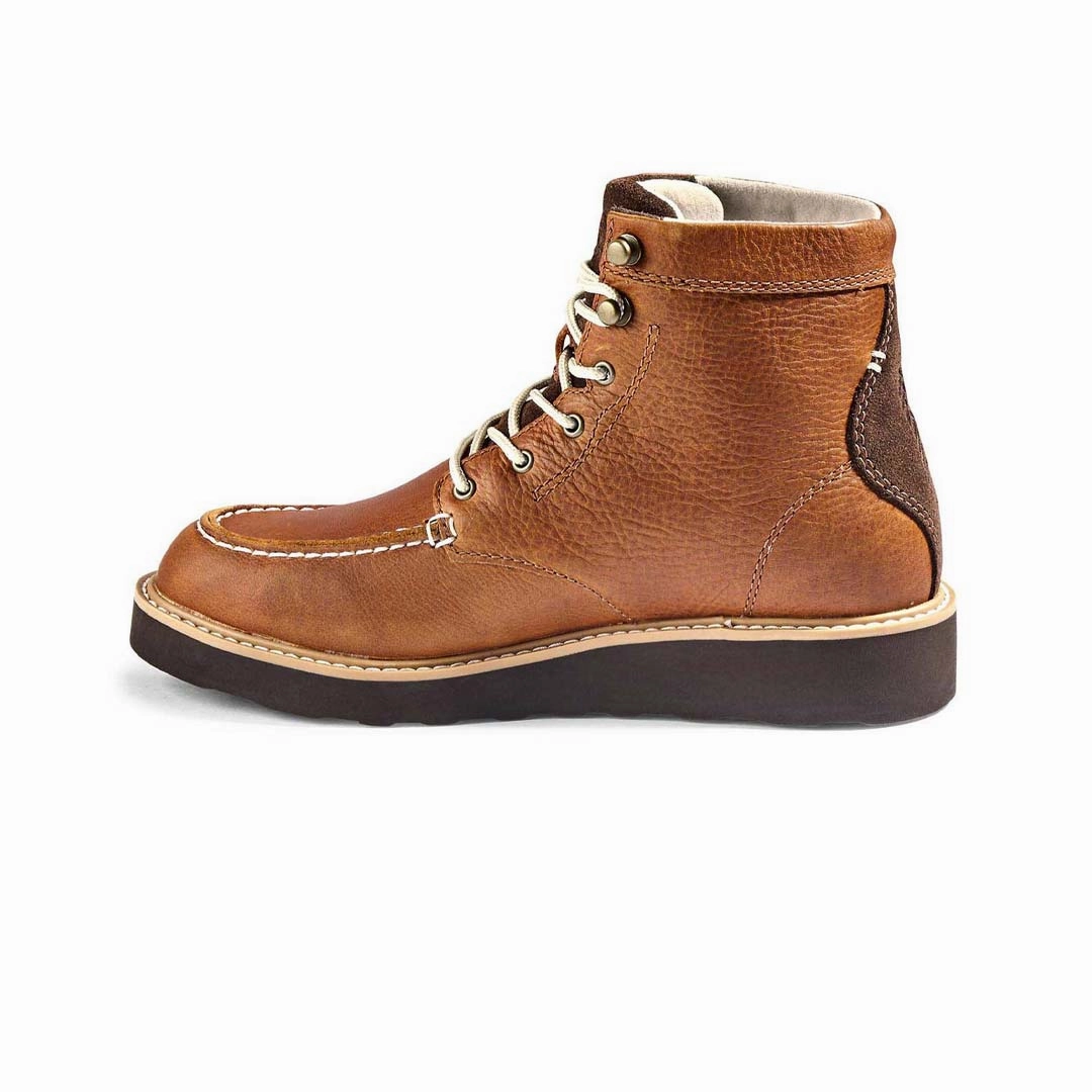 Kodiak - Women's Scotia Moc Vamp Wedge Boots (KD0A4TGSBRN) Cabin Cozy Protective Finish Rough Trail Hiker