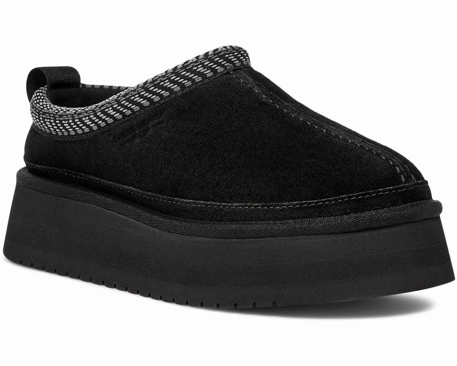 Outdoor Use Koolaburra By UGG Burree 1159750 Women's Black Suede Platform Slippers ZOGG1004