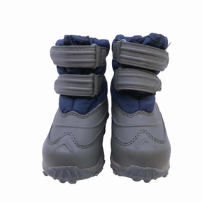 outfit pairing L.L. Bean Boys Gray | Blue Boots