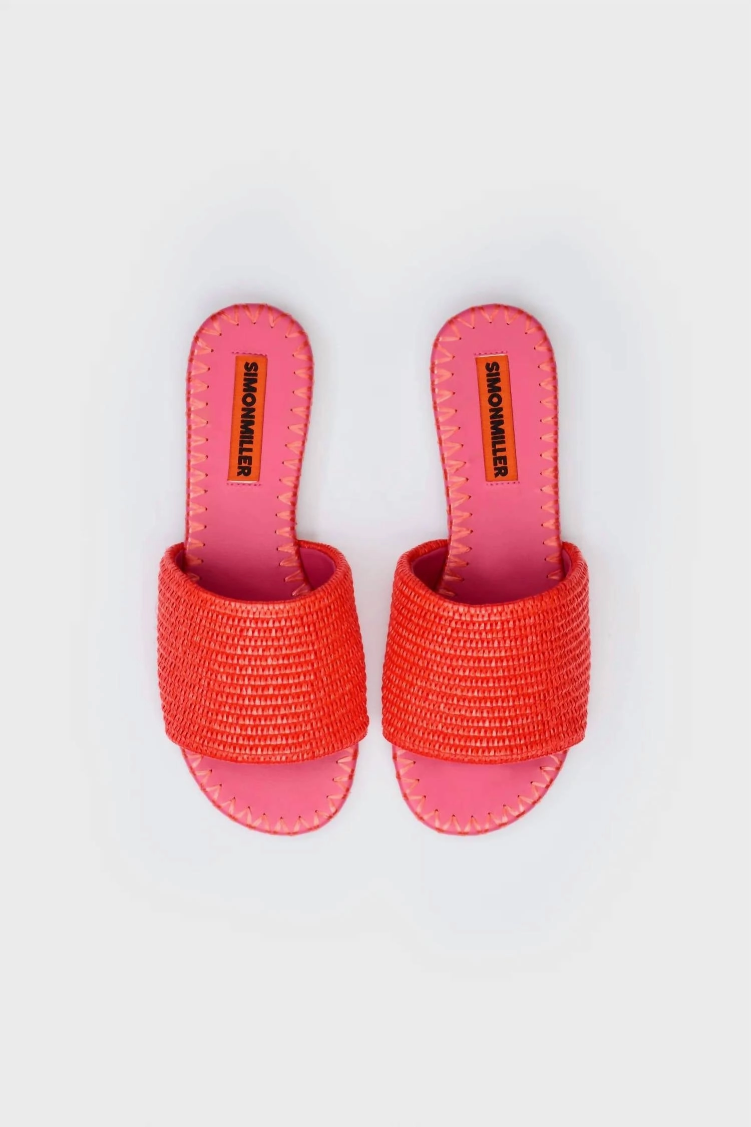 Instant Comfort Footwear Quick Sandals Fit Raffia Salerno Slide In Red/pink