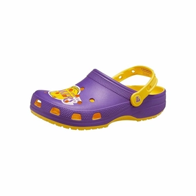 Slip Fit Comfort Sandal Crocs Unisex NBA Los Angeles Lakers Clog - Sunflower