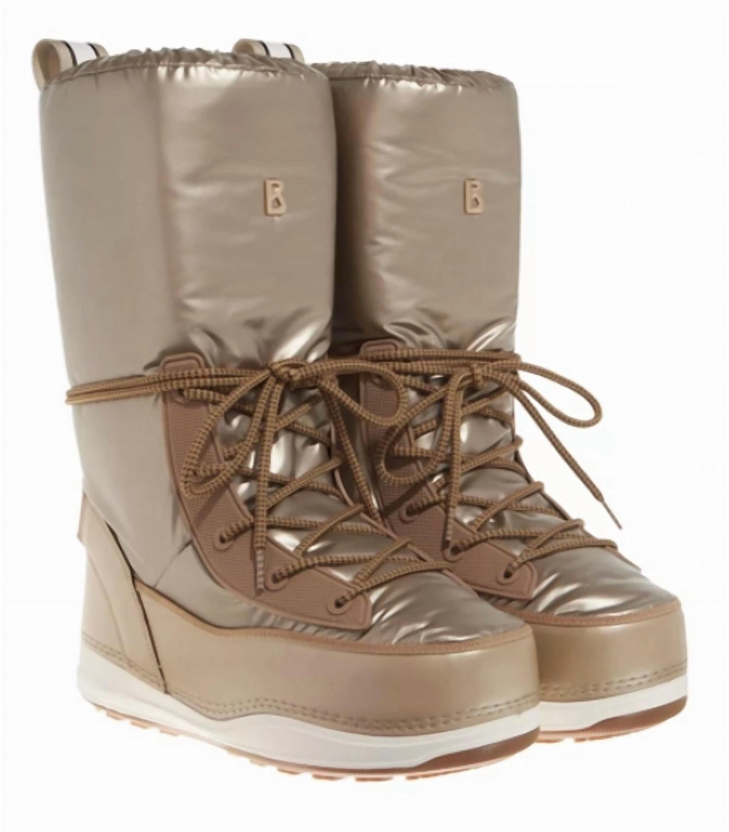 Les Arches 4 Boot In Champagne Silver Glow Lightweight Comfort