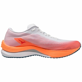 Foot Control lightweight - upper shoes Mizuno Wave Rebellion Flash 411392.0073 Sneakers Mens White Running Shoes DWA633