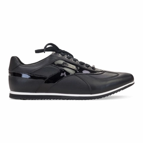 BLACK NERO SCARPE SNEAKERS professional runners' shoes