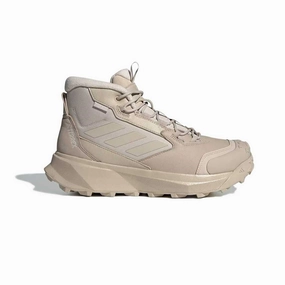 CushionedInsole rigid - upper - feature shoes adidas - Unisex Terrex Winter Leather Mid Cut RAIN.RDY Boots (ID3436)