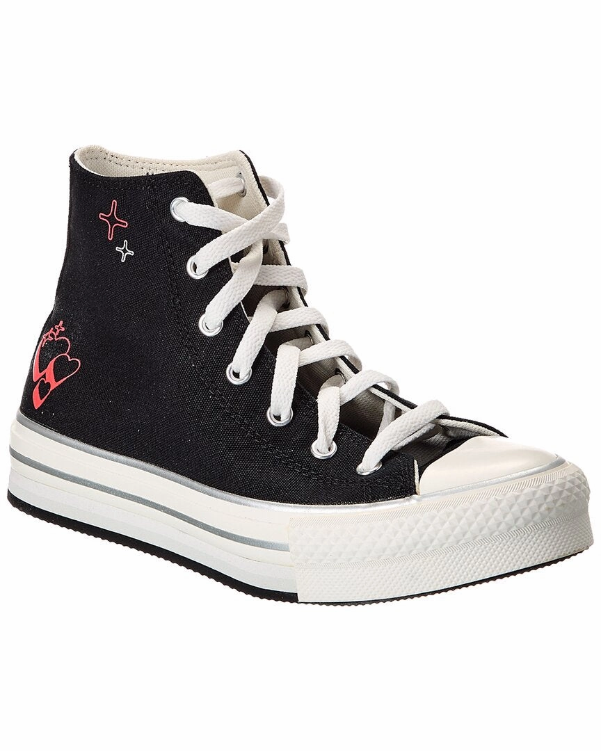 Effortless Fit Converse Chuck Taylor All Star Eva Lift Canvas High-Top Sneaker