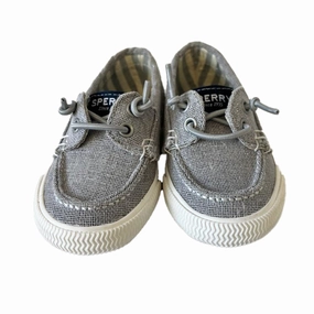 Sperry Girls Silver Shoes Active Design