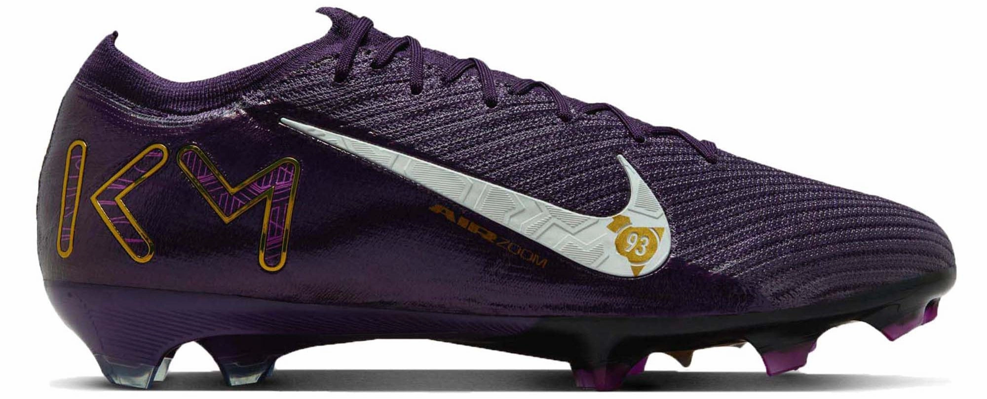 Mercurial Vapor 16 Elite Kylian Mbapp?? Firm Ground Low Top Men's Football Boots Air Channel Comfortable Feel