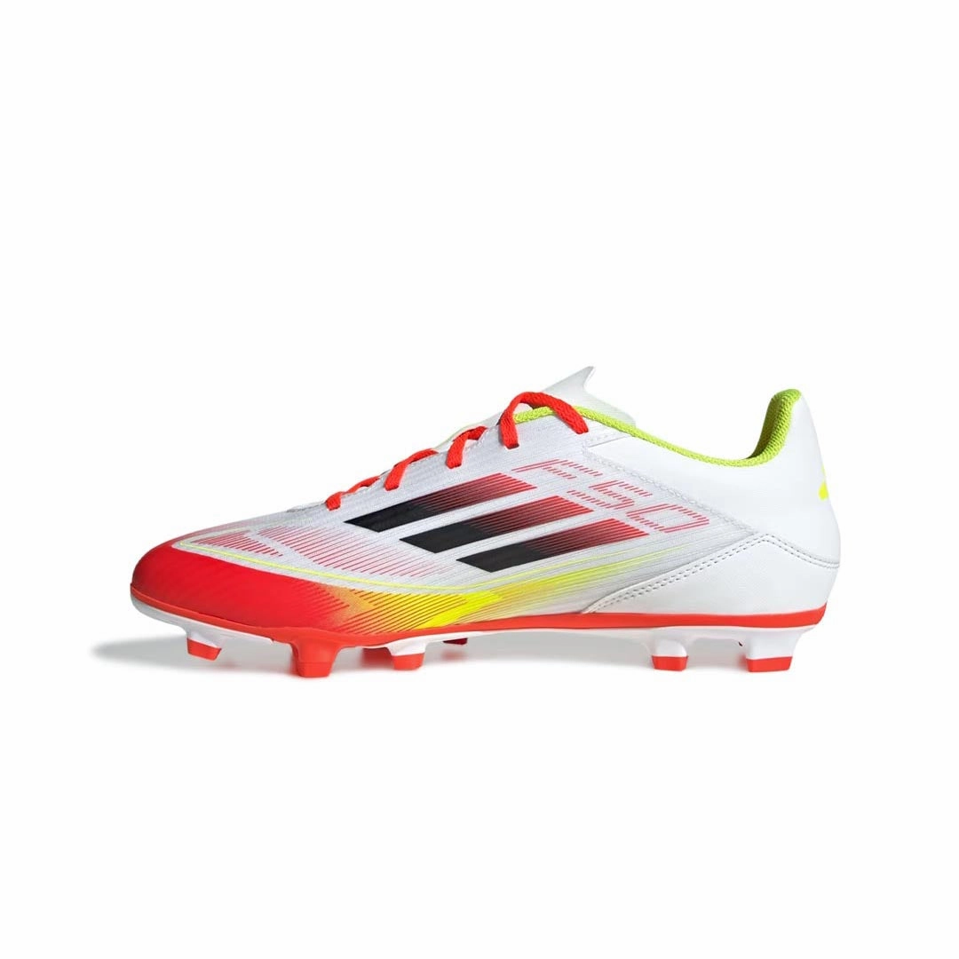 adidas - Men's F50 Club Firm/Multi-Ground Soccer Cleats (IE1243) Turf Grip Running Grip