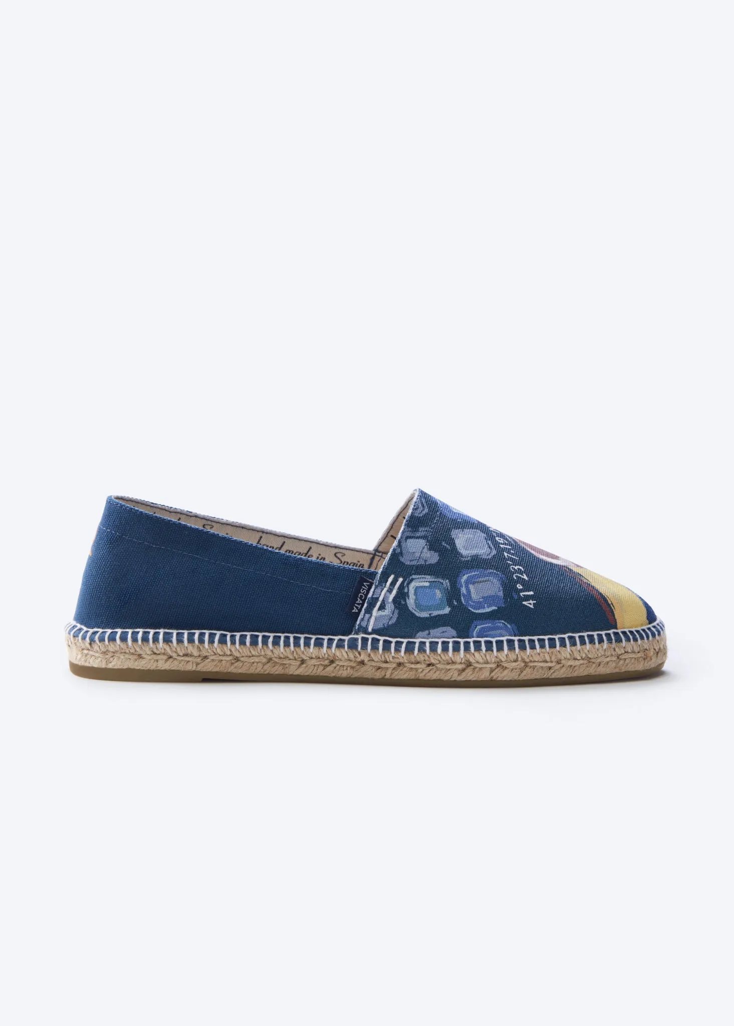 Soft Finish All-Occasion Begur Mediterranean Dreams Canvas Men's Espadrille Flats
