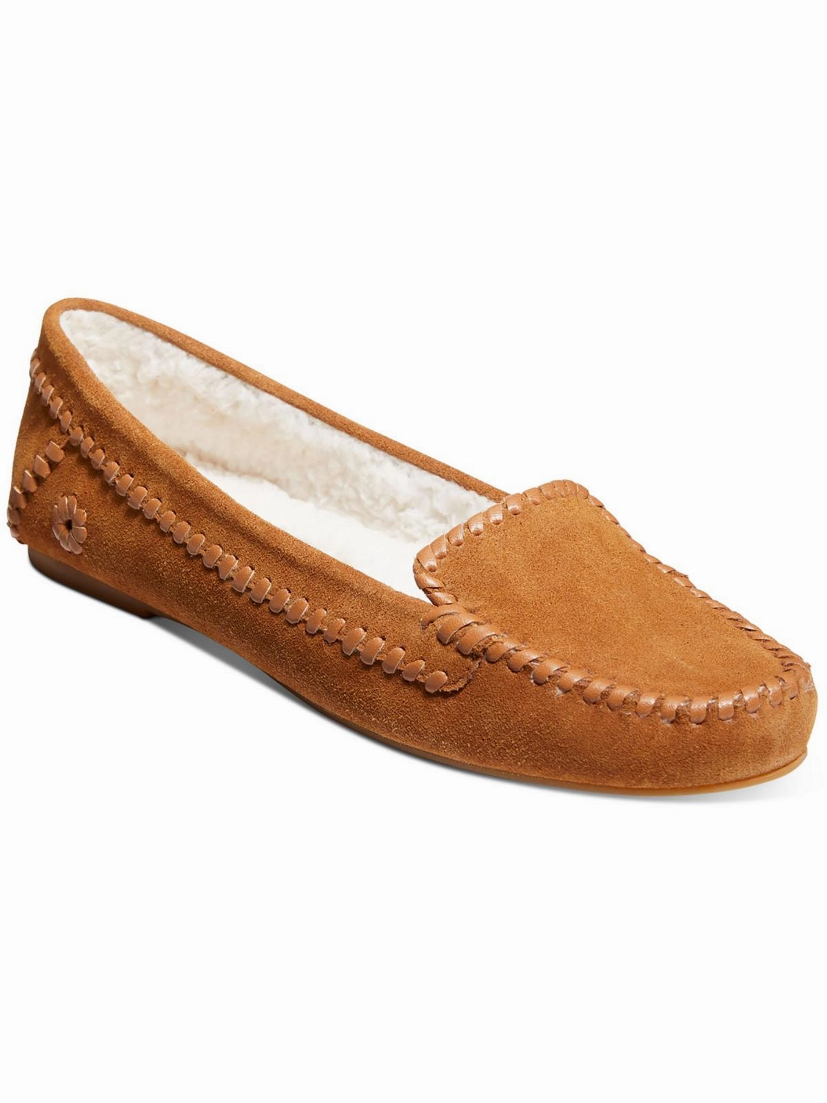 flexible shoes Contoured Footbed Millie Womens Suede Cozy Moccasin Slippers