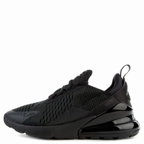 Road Trip Slip Ride Nike Air Max 270 Black/Black  BQ5776-001 Grade-School