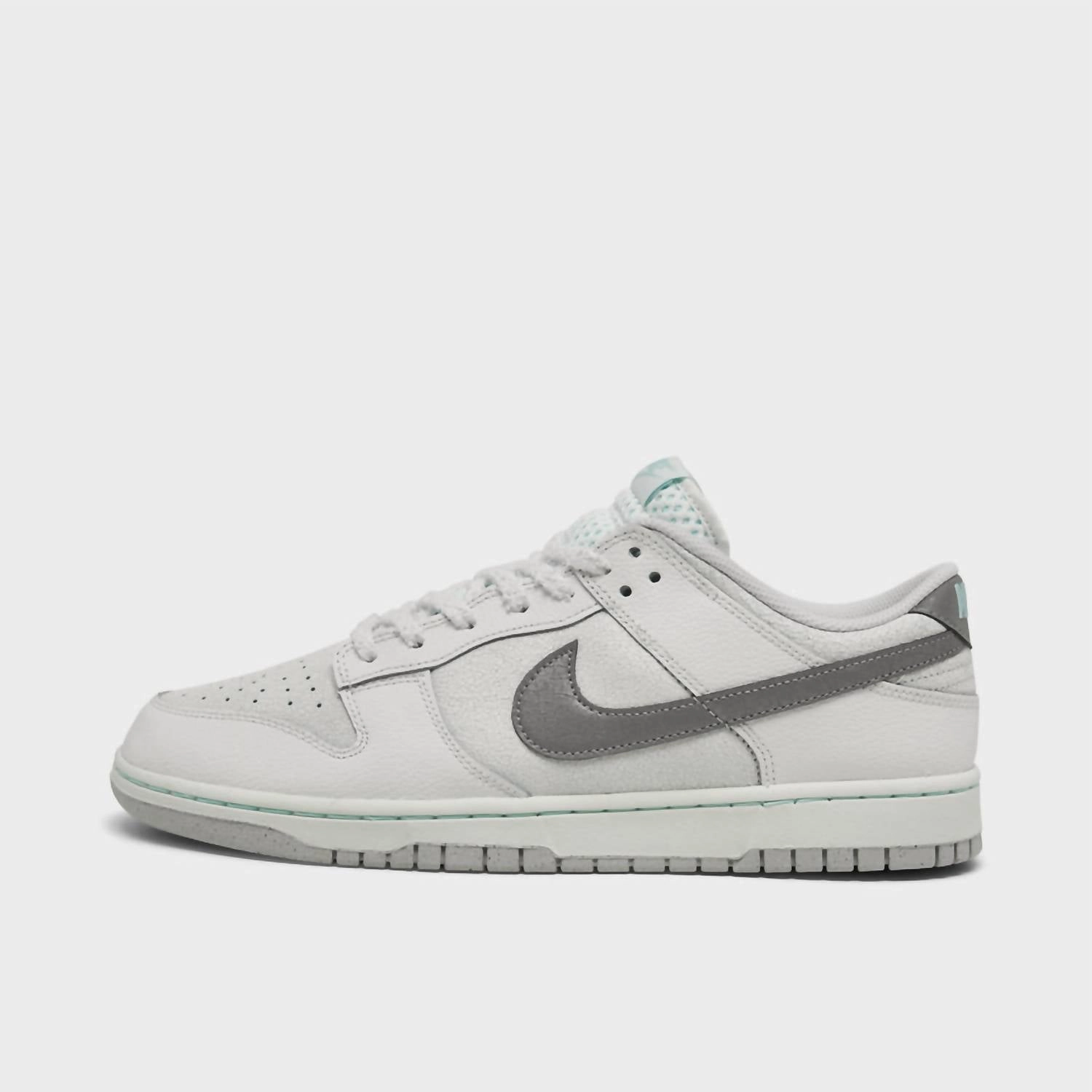 Men's Dunk Low Retro Se Shoes In Glacier Ice/metallic Silver/summit White Stylish Shoes Casual Design