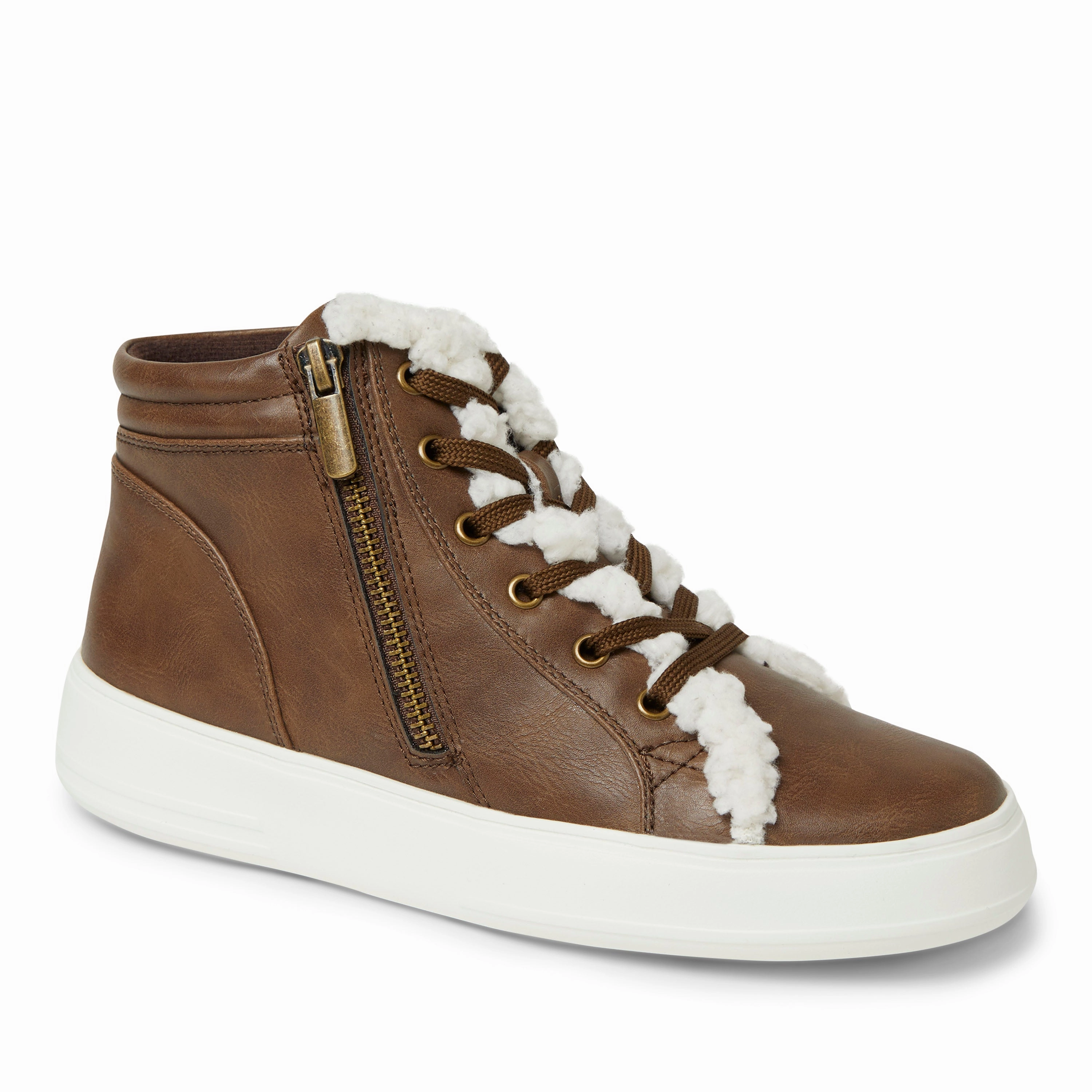 Women's Kinsley Sport Foam Outside Zip & Lace Bootie soft cushions Reinforced Stitching