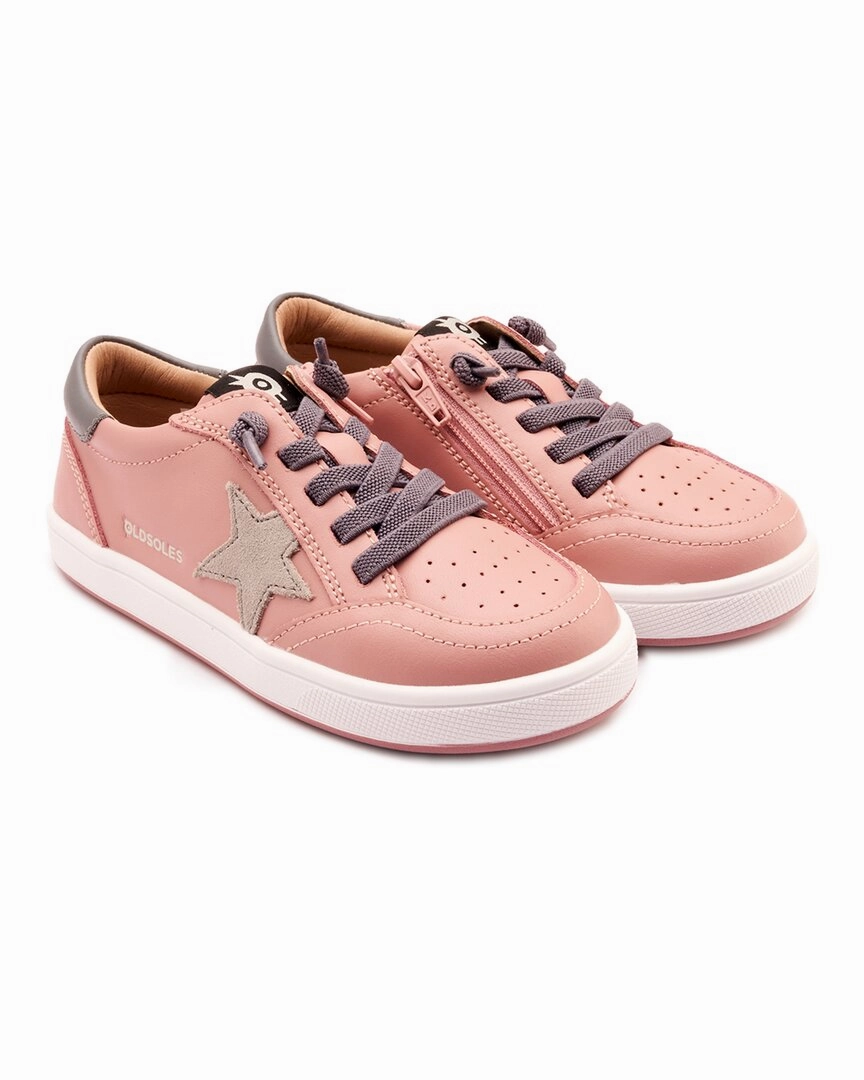 Sand Stroll Old Soles Platinum Runner Leather & Suede Sneaker