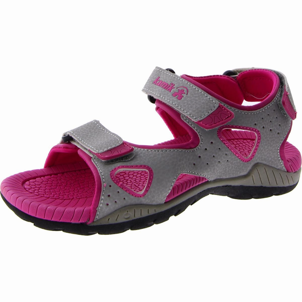 Lobster 2 Girls Adjustable Flat Sandals Comfortable Design