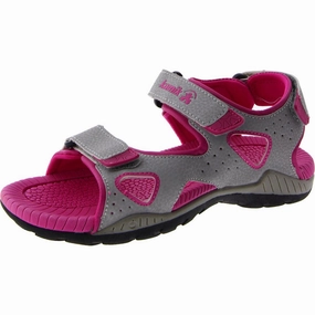 Lobster 2 Girls Adjustable Flat Sandals Comfortable Design