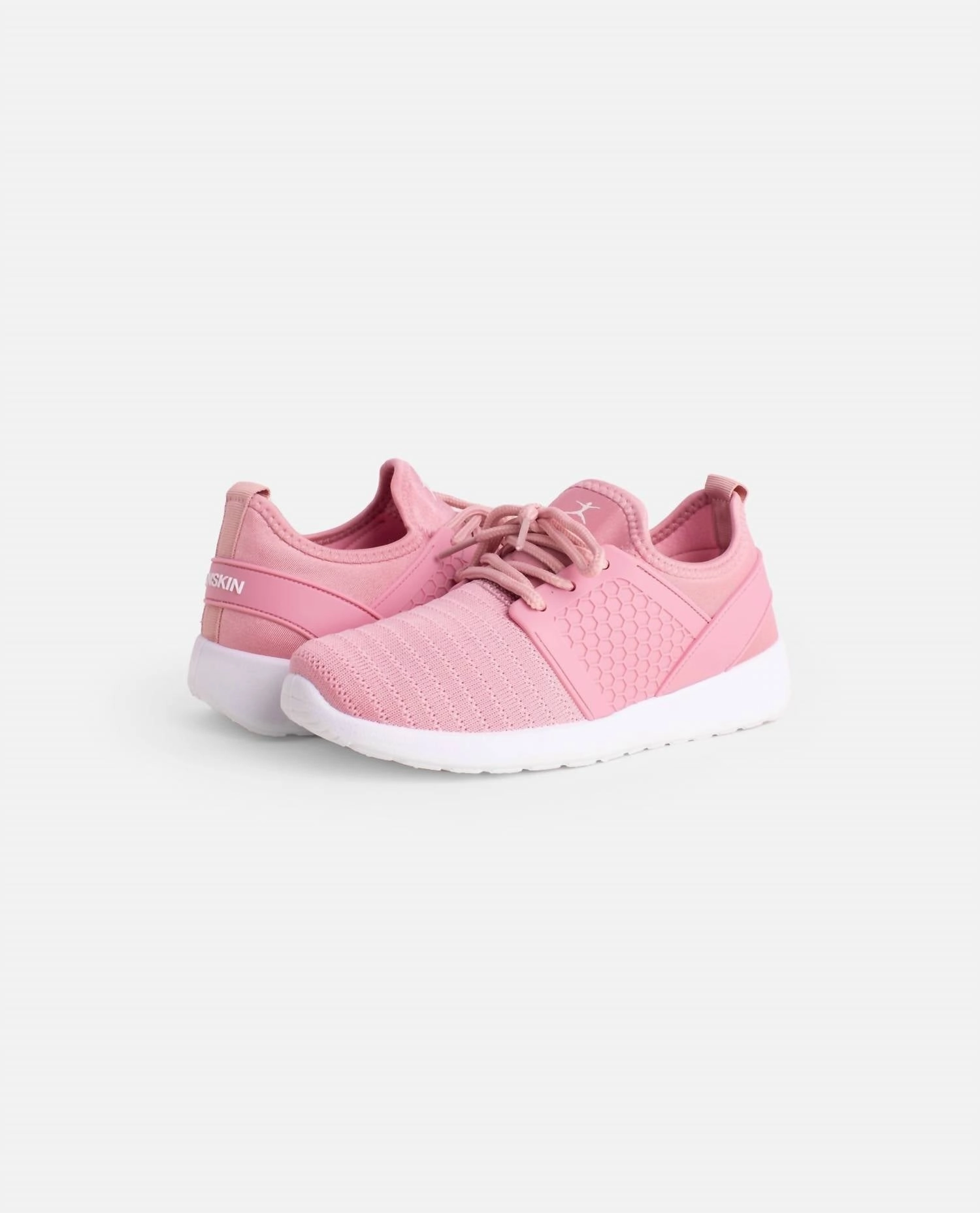 Easy Packing All Day Support Girls Enjoy Lace Up Sneaker In Pink