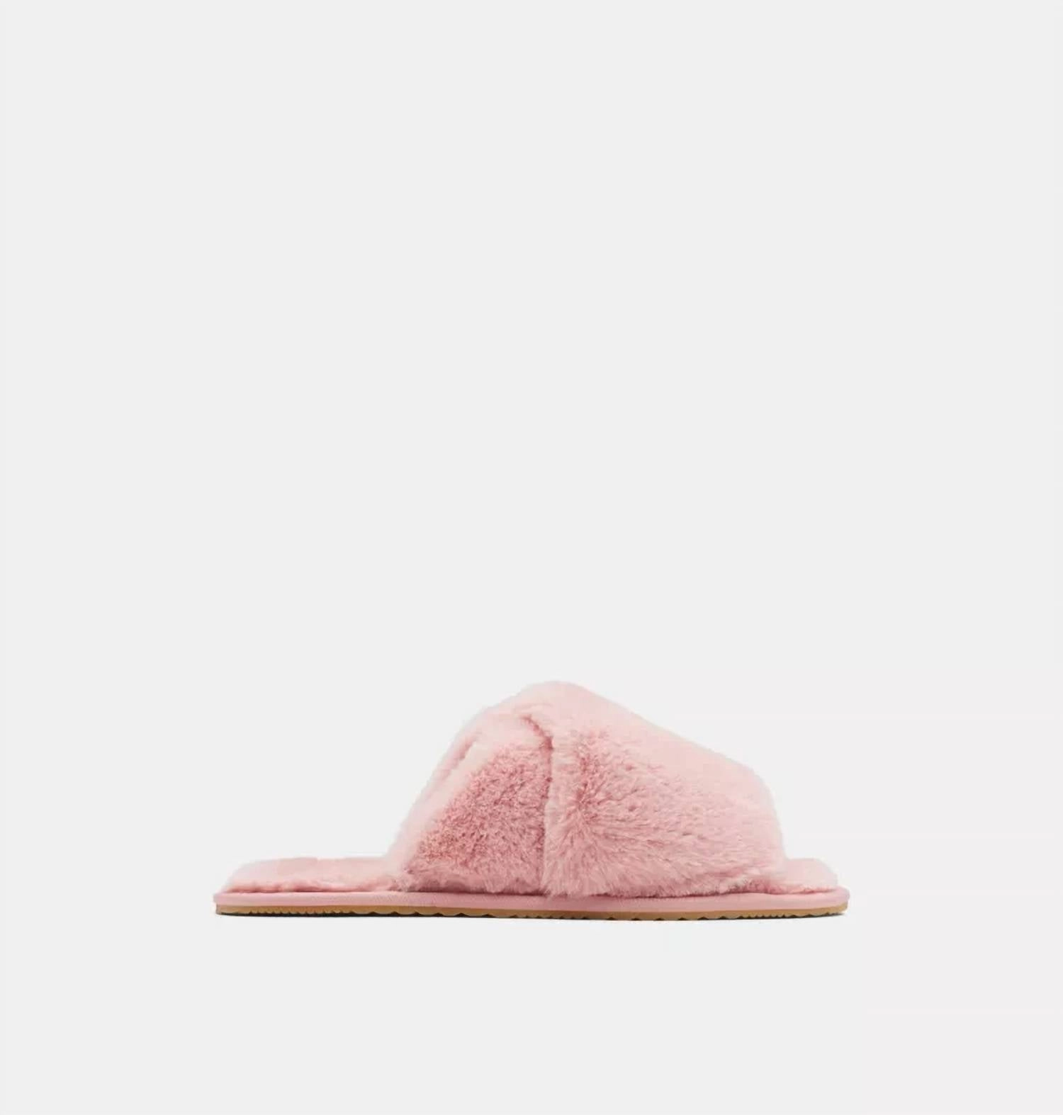 Elegant Style Women's Mail Run Slippers In Eraser Pink, Sea Salt
