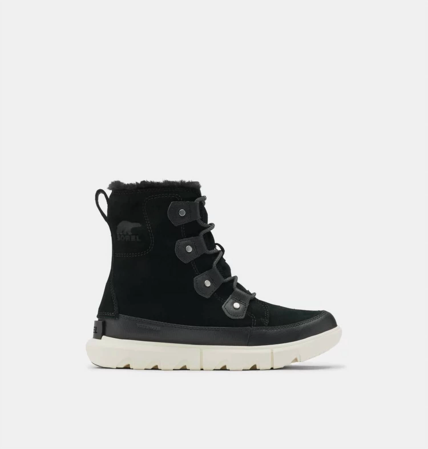 Women's Explorer Ii Joan Cozy Boots In Black Fawn Indoor