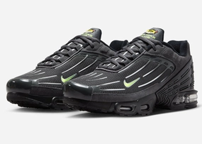 quality - brand shoes Nike Air Max Pl FQ2387-001 Sneakers Men's Black Volt Lifestyle Shoes RHS4894