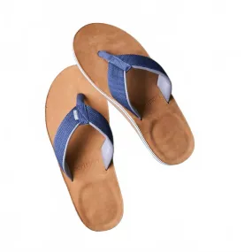 Men's Scout Flip Flops In Indigo/grey Outdoor Travel