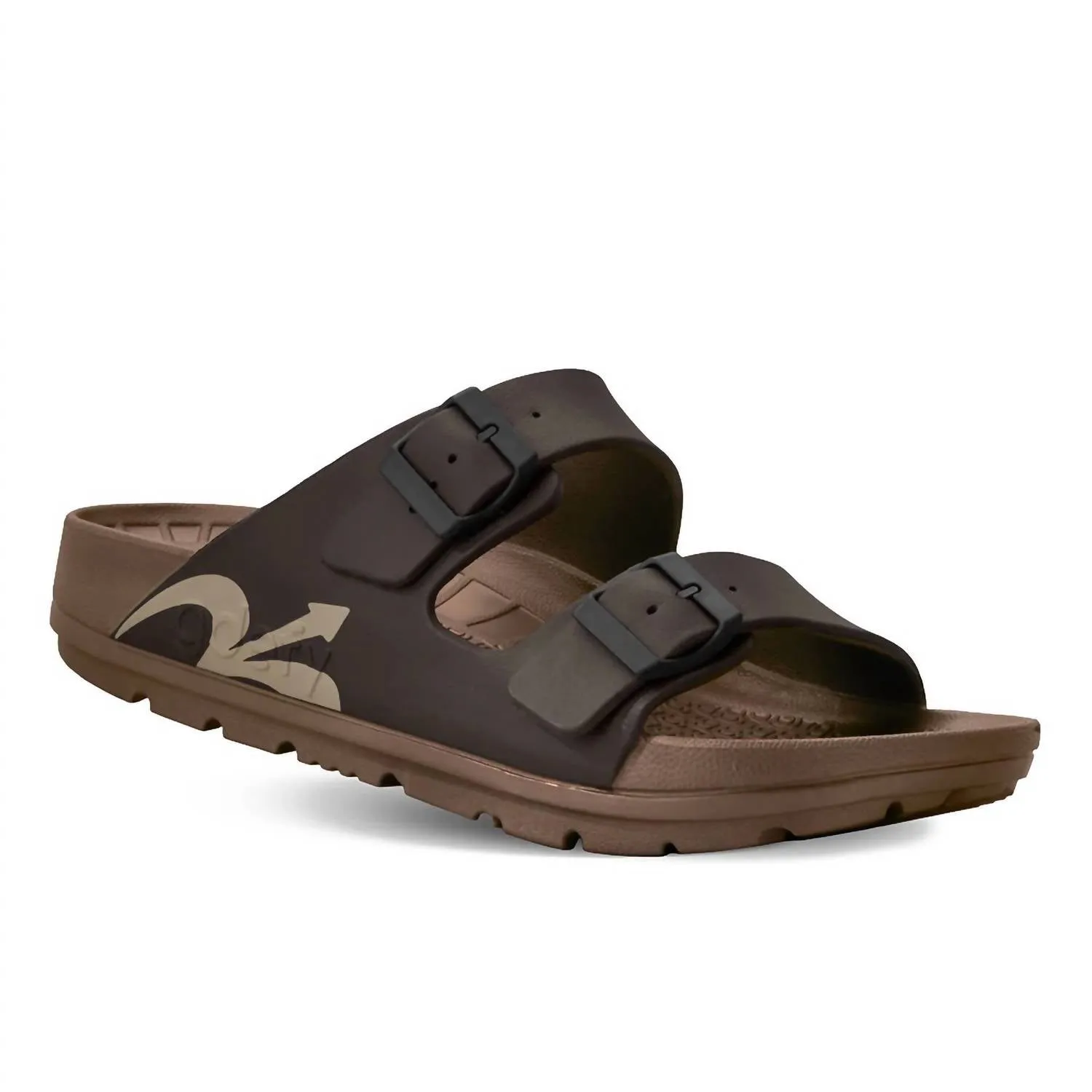 Narrow Fit Minimal Bulk Men's Upbov Sandals In Brown