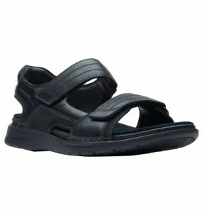 Men's Nature Trek Sandals In Black Mule Style Natural Step