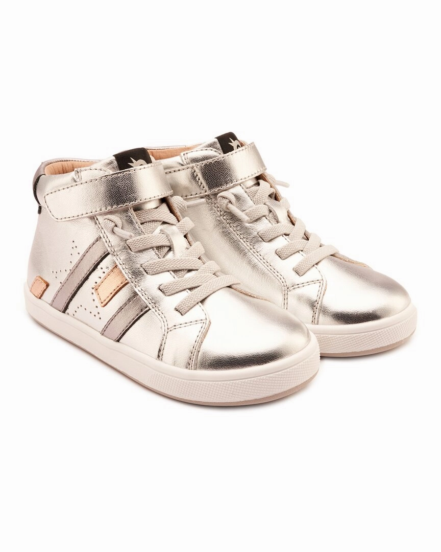 Every Journey Old Soles Challenger Leather High-Top Sneaker