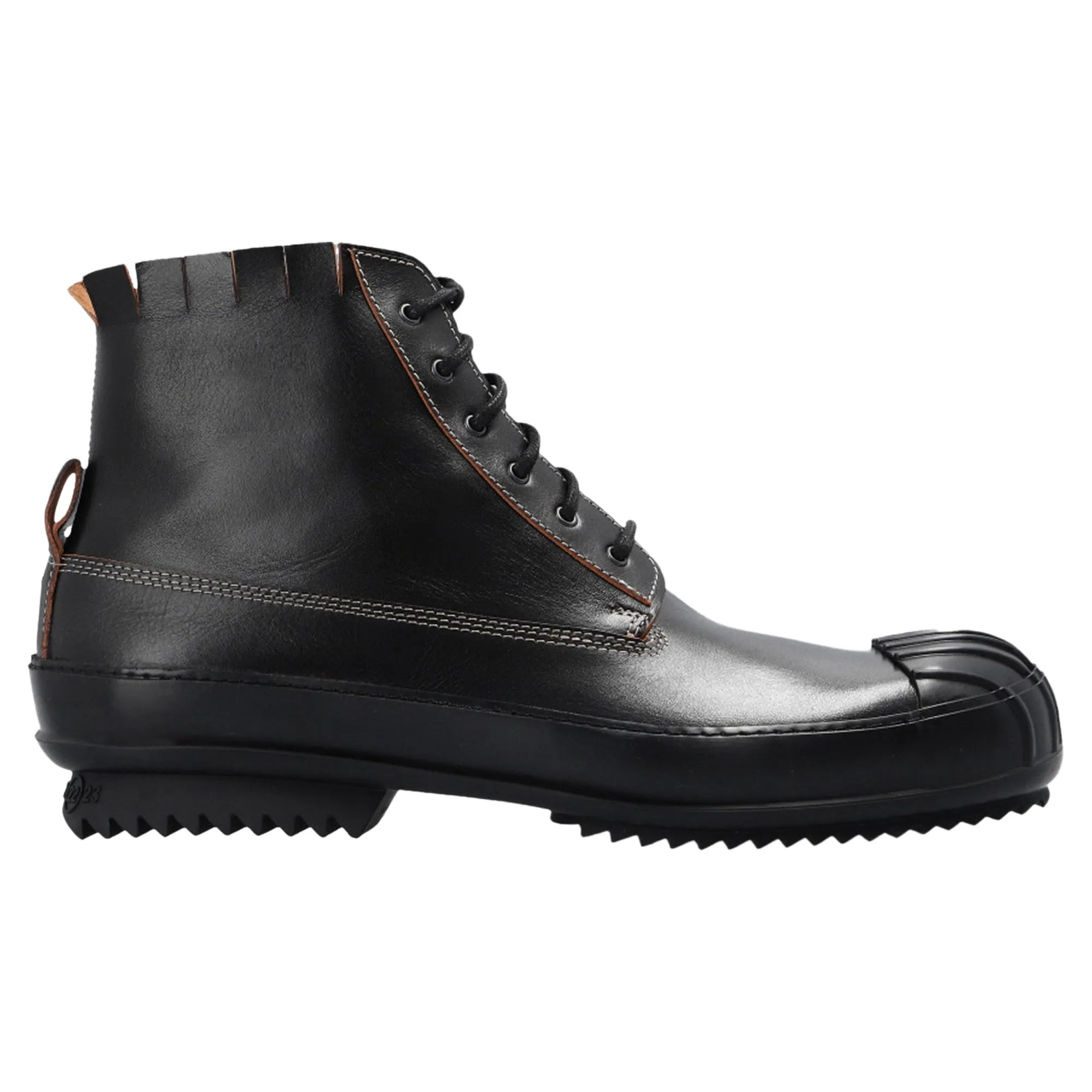 Maison Margiela Leather High-Top Sneakers Timeless Look Classic Lace-up Shoes