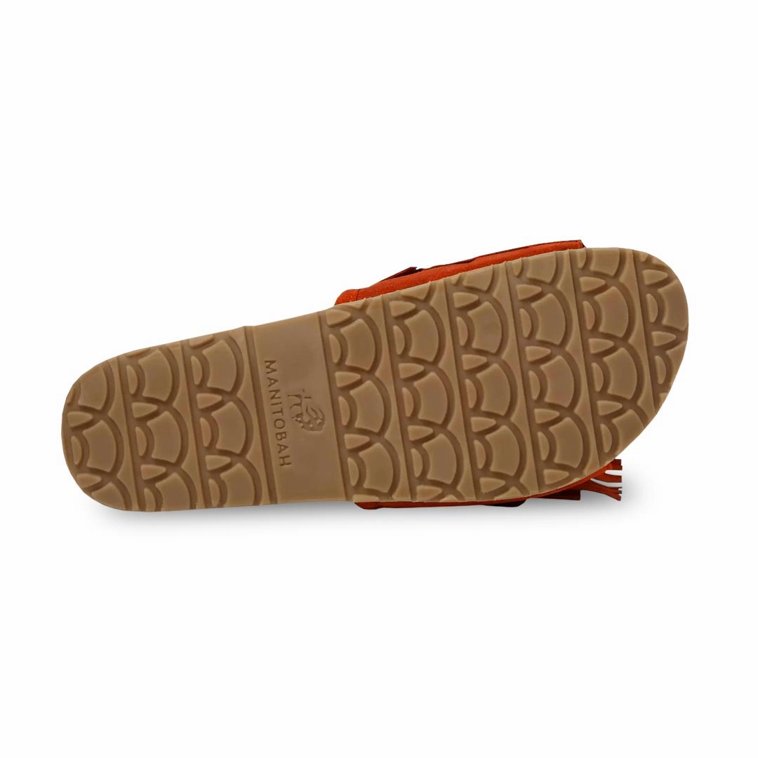 Manitobah - Women's Wasaga Fringed Slides (4061252) Casual Walk Joint Ease