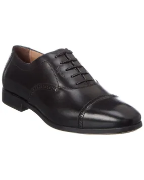 Ferragamo Riley Leather Oxford Comfort Look Shoes Smart Casual