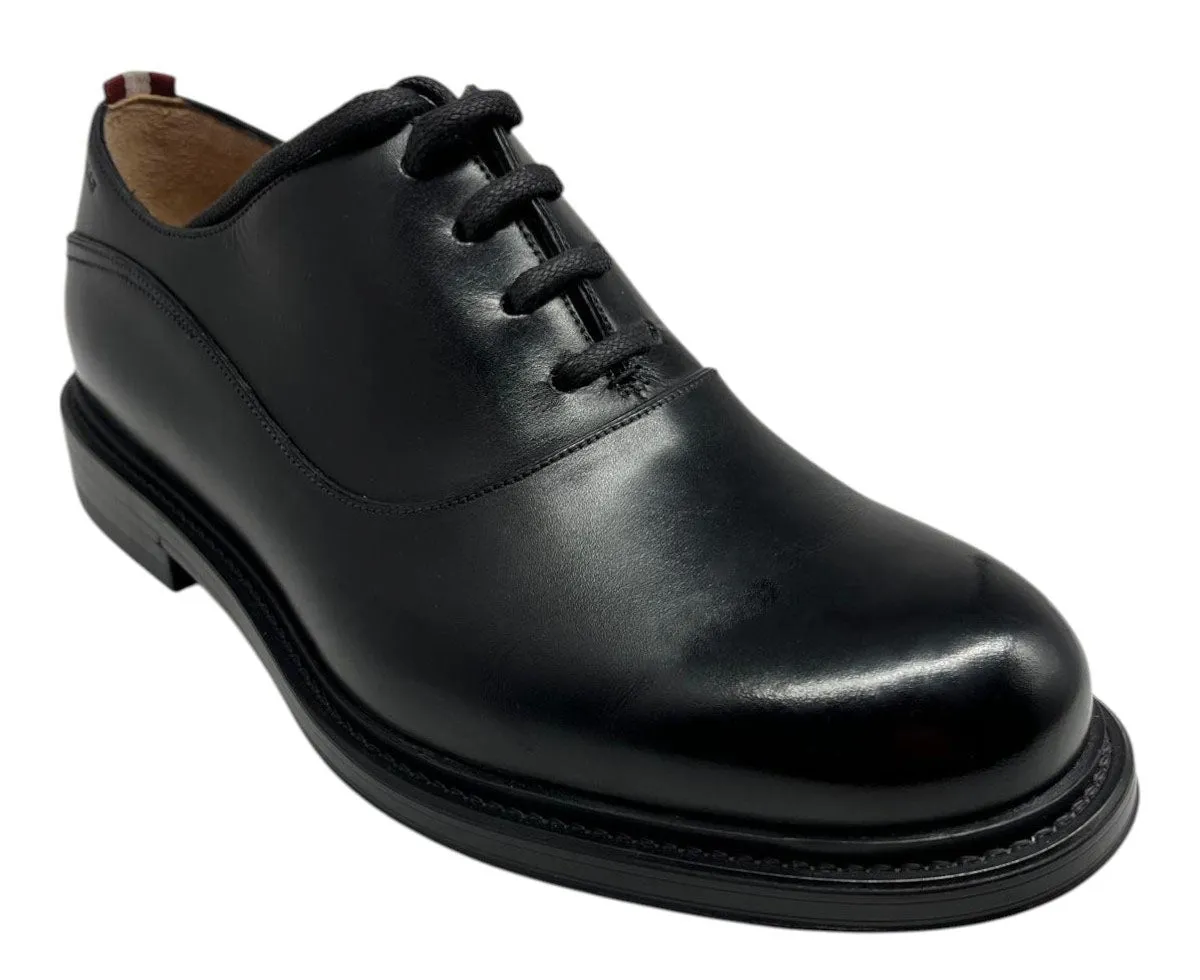 Stable Fit Event Look Lightweight Build Interview Day Bally Nilder 6239817 Black Calf Leather Oxford Shoes