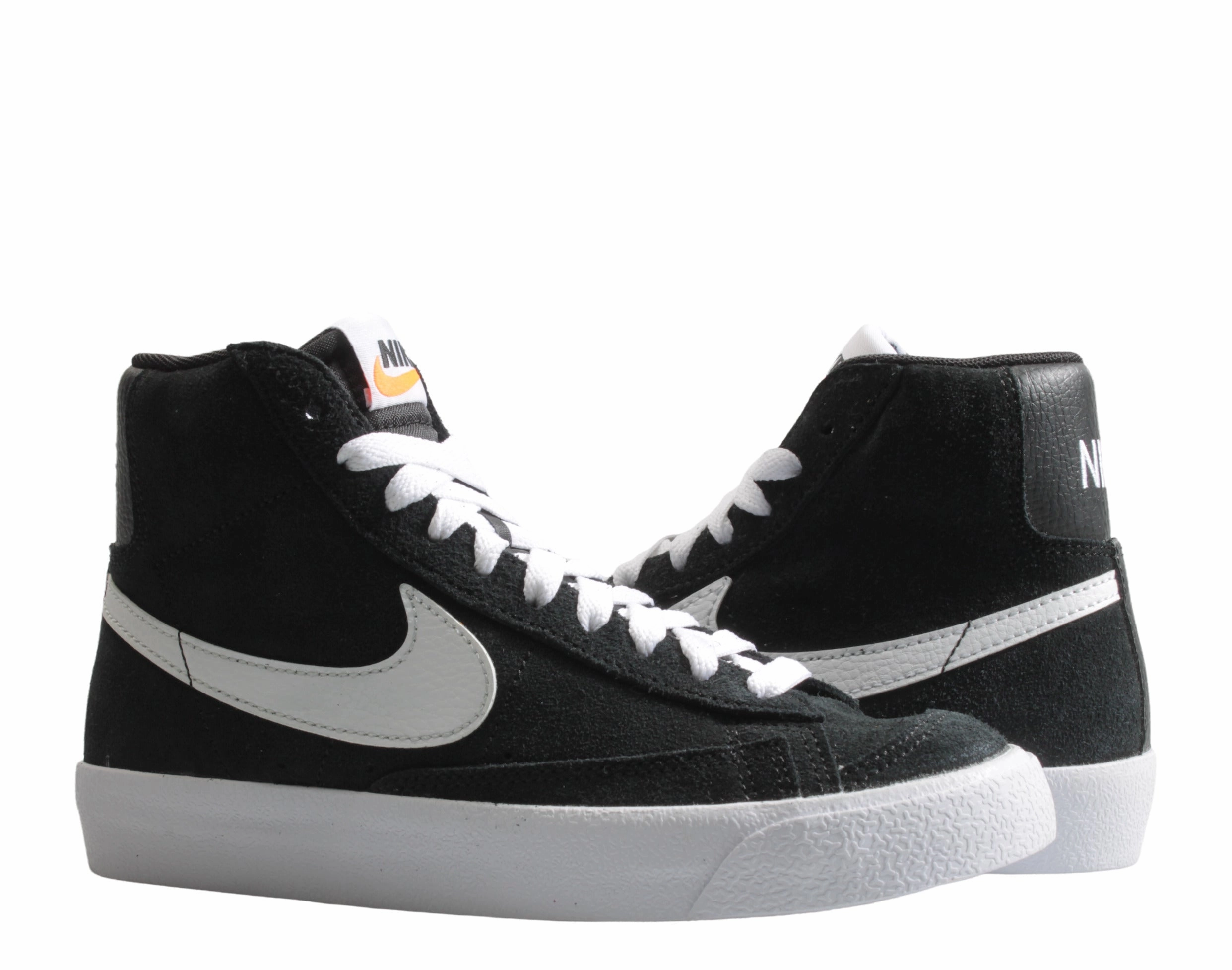 Nike Blazer Mid '77 Suede (GS) Big Kids Basketball Shoes Lounge Mode Airport Walk