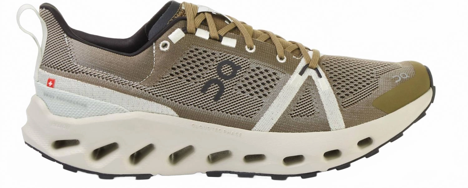 Men Cloudsurfer Trail Shoes In Hunter/ice Multi Density Foam