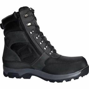 Men's 8000 Works Ubal Side-Zip 400G Insulated Boots In Black Breathable Mountain Hike