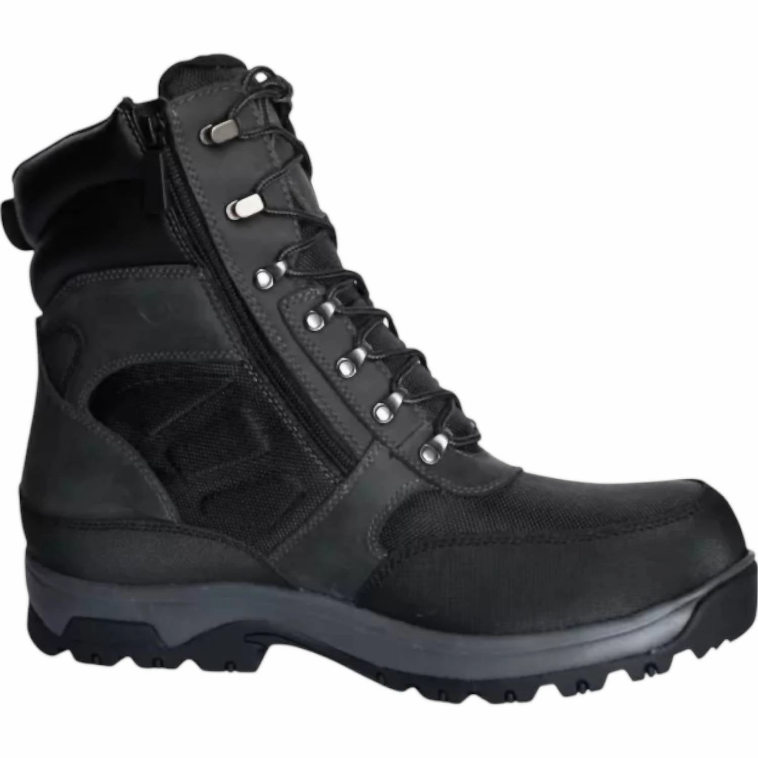Travel purpose Comfortable Balance Men's 8000 Works Ubal Side-Zip 400G Insulated Boots In Black