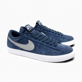 Men's Blazer Low Gt Shoes In Blue / Silver age - specific shoes