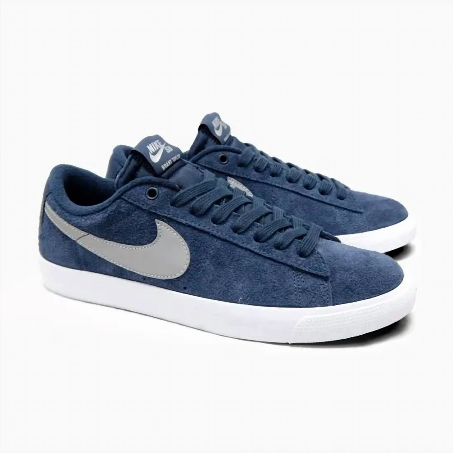 Men's Blazer Low Gt Shoes In Blue / Silver age - specific shoes