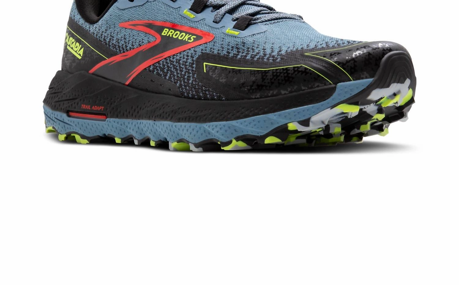Men's Cascadia 18 Trail-Running Shoes In Grey running for muscle strength