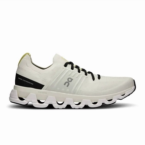 muddy terrain medial - support - balance shoes Men's Cloudswift 3 Running Shoes In Ivory/black