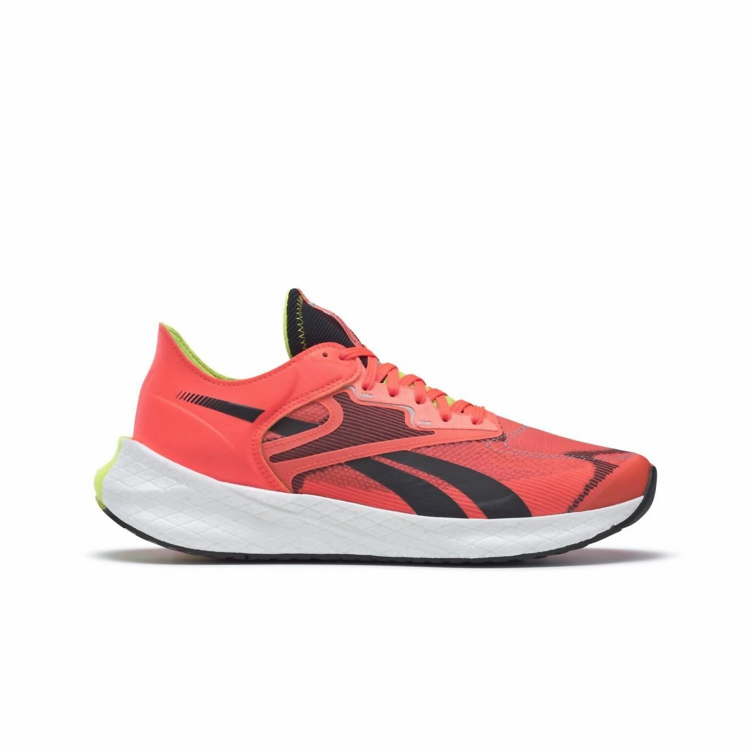Men??S Floatride Energy Symmetros 2 Running Shoes In Orange Heel lock indoor running shoes option