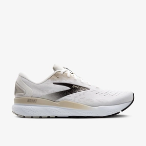 breathable socks running in a nature reserve shoes Men's Ghost 16 Running Sneakers In White/pelican/oyster