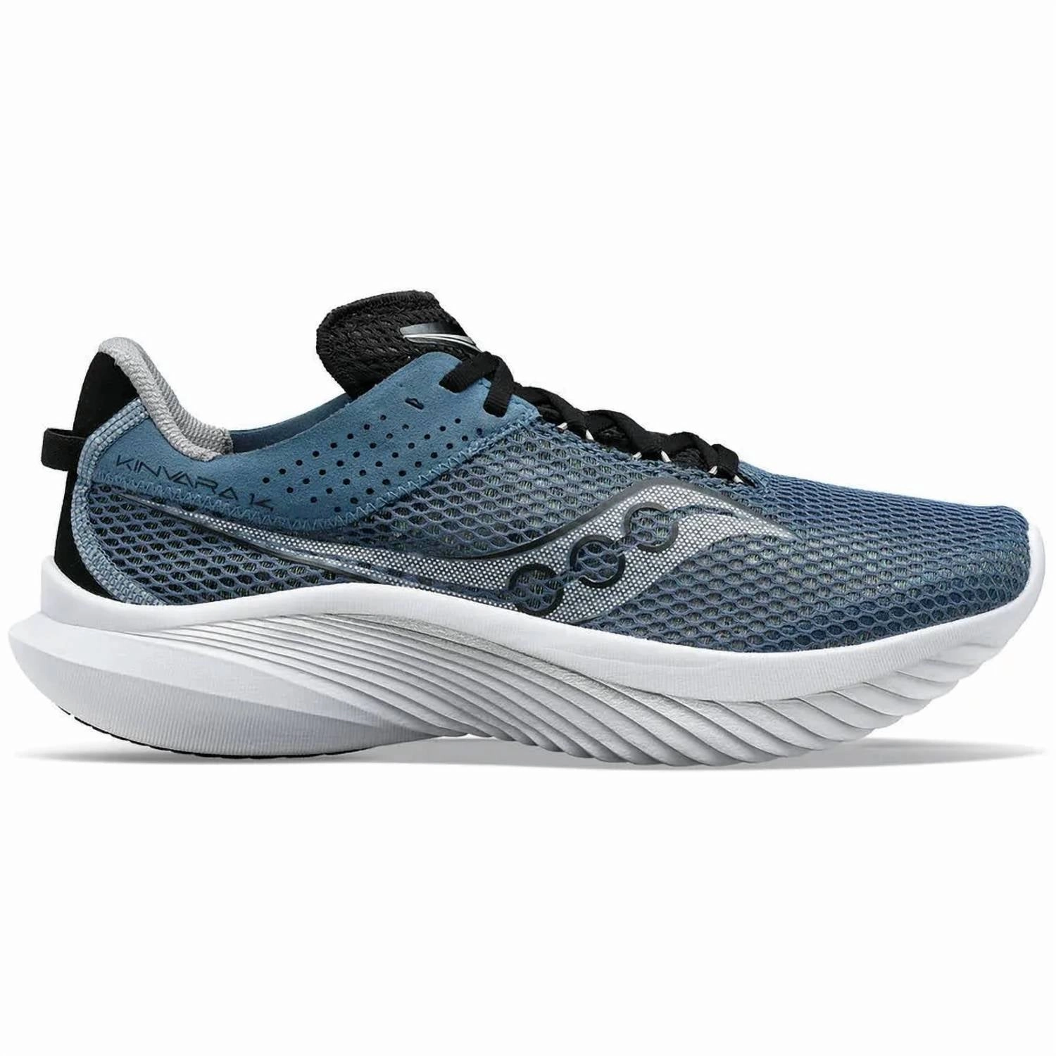 Men's Kinvara 14 Shoe In Murk/black fartlek running