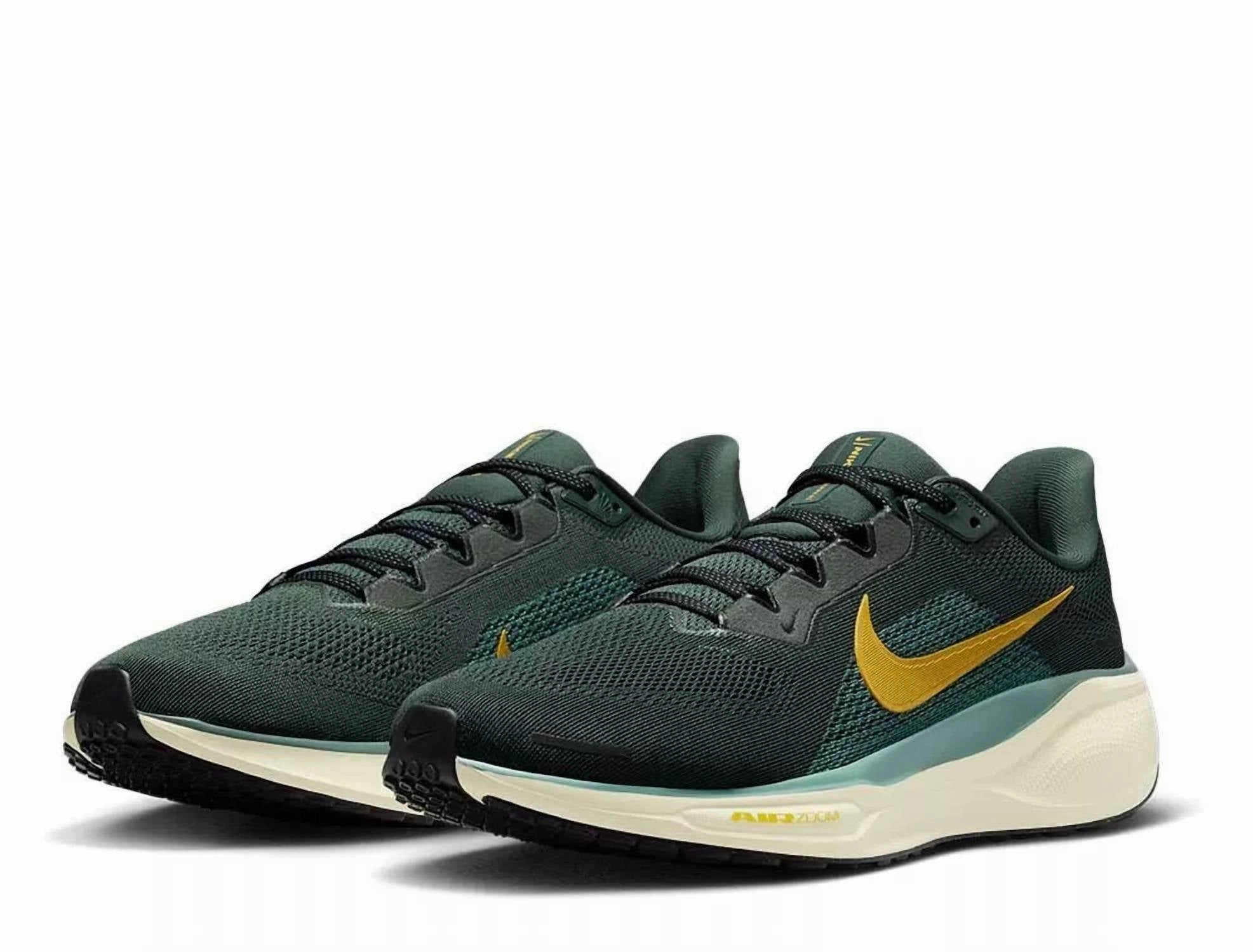 Dry Men's Pegasus 41 Shoes In Vintage Green/black/infinite Gold