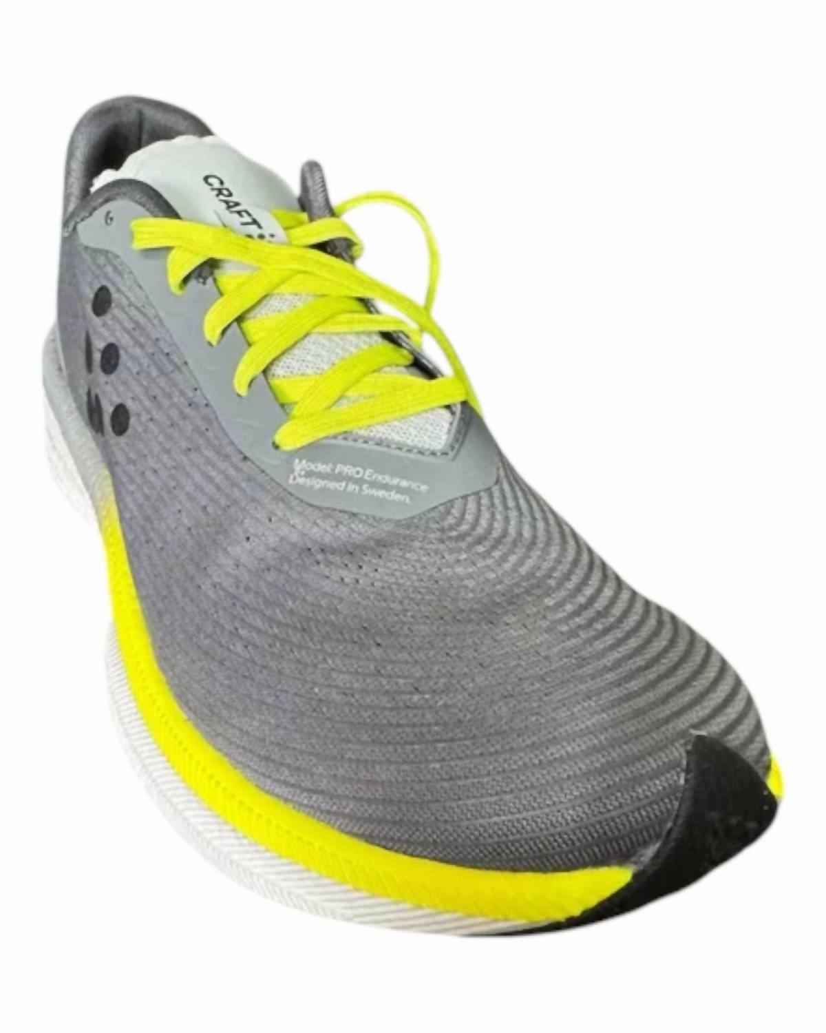 Adjustable Fit heel - support - system Men's Pro Endur Distance Running Shoes In Asphalt/ash