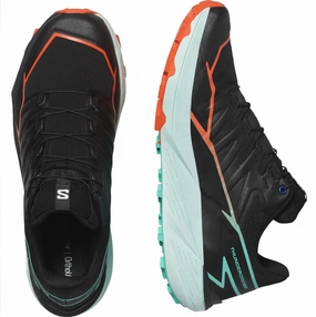 Men's Thundercross Trail Running Shoes In Black/cherry Tomato/electric Green professional runner's shoe option customizable - design shoes