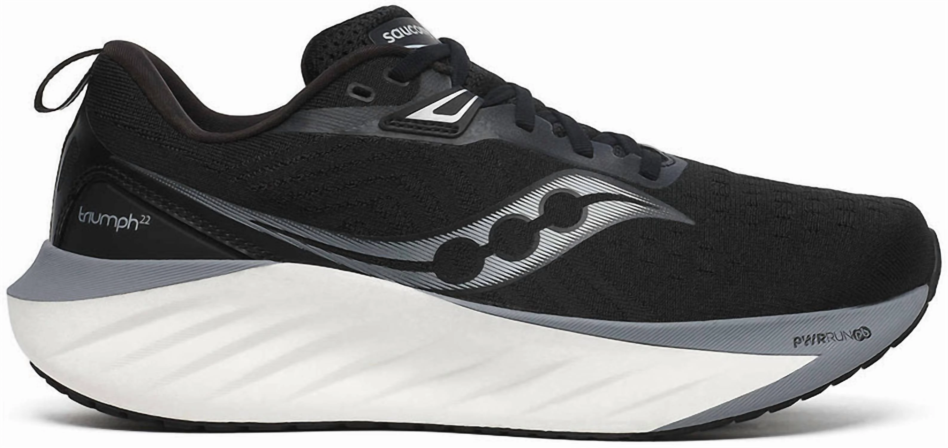 foot - mobility running shoes thin - sole shoes Men's Triumph 22 Shoes In Black / White