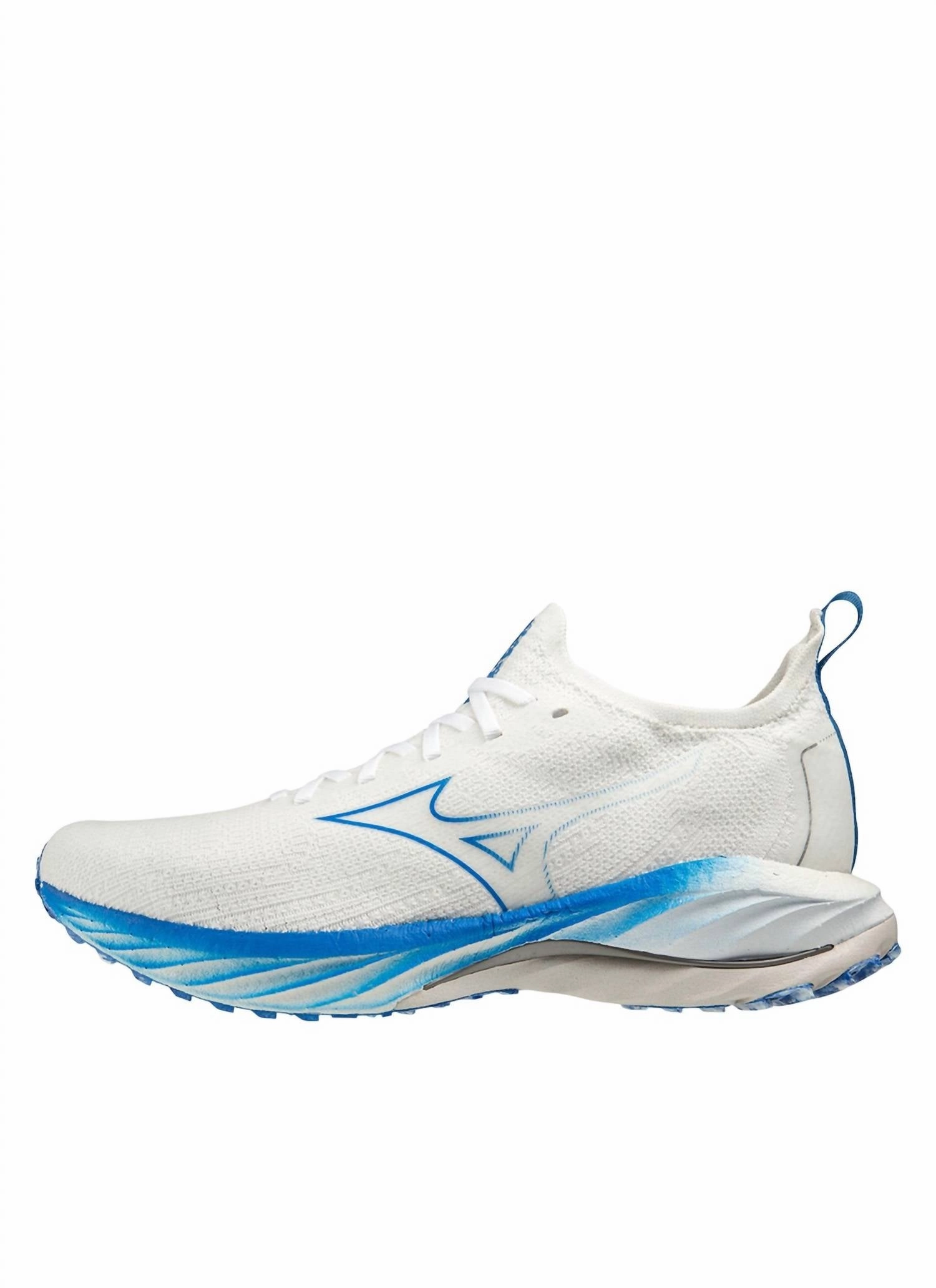 Men's Wave Neo Wind Shoe In Undyed White-Peace Blue triathlon running wear Performance shoes